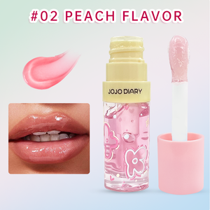 JOJO DIARY ลิปกลอสเนื้อนุ่มน่ารัก สูตรใหม่ รับผลิตแบรนด์ส่วนตัว ลิปกลอสผลไม้ ลิปออยล์ออ<span class=keywords><strong>ร์</strong></span>แกนิค ลิปบาล์มธรรมชาติ บำรุงริมฝีปาก ฟื้นฟูริมฝีปาก - Product Image 4