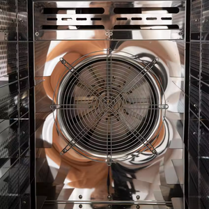 فرن دوار كهربائي صناعي أوتوماتيكي للخبز، فرن حراري تجاري بـ 5 أو 10 صواني - Product Image 4