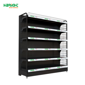 Estantería Góndola Moderna de Malla Metálica Highbright para Supermercados y Tiendas Minoristas - Product Image 5