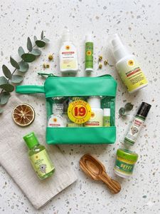 Ensemble de soins corporels de voyage haut de gamme avec formule hydratante à l'acide hyaluronique, kit complet de protection quotidienne de la peau pour adultes - Product Image 6