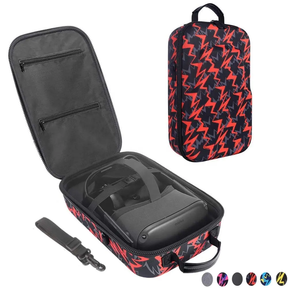 Custom Crown Muti-function Customized EVA Hard Plastic VR Carrying Box Case EVA VR Case Travel Storage Carrying Protective Bag