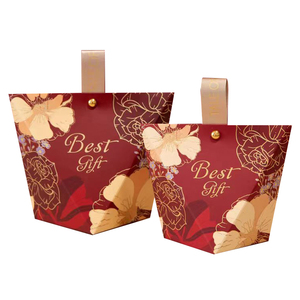 Best Seller Triangular Gold Foil Print Paperboard Packaging Box Candy Snack <strong>Chocolate</strong> Favors Christmas <strong>Halloween</strong> Wedding Party - Product Image 4