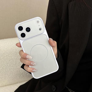 New Simple Acrylic <b>Case</b> for <b>iPhone</b> 17 PM, 16 Pro Max, <b>Magnetic</b> Protective Cover, Shockproof for <b>iPhone</b> 15 - Product Image 1