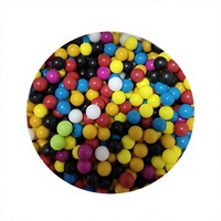 Billes de paintball en plastique solide poli, résistantes à la corrosion, à bas prix, calibres .43, .50, .68, couleurs rouge, jaune, bleu, noir, 10,9 mm, 12,7 mm
