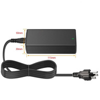 Adaptateur secteur Vishi 12V 10A 120W, alimentation haute puissance pour masseur 24V 5A, protection contre les surtensions, les surintensités et les courts-circuits