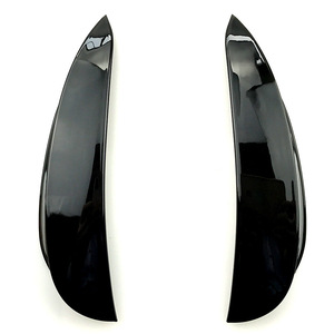 Mercedes-Benz E-Class Front Bumper Canard Piano Black ABS Trim Modification For W213 Sport Models - Product Image 1