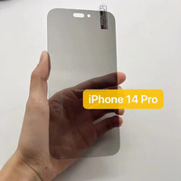 Protection d'écran en verre trempé transparent anti-espion pour iPhone 16 15 14 13 11 Pro Max XR SE 6 7 8 Plus