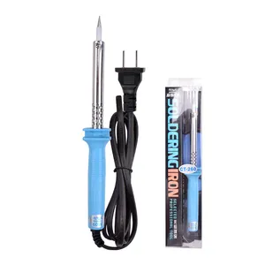 30W Temperature Control 12V Dc Soldering Iron Tool Portable Smd With Copper Core Power Cord