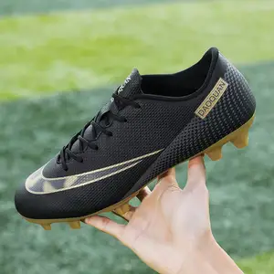 Low top long nail christmas gift football training shoes can be customized brand soccer shoes LOGO material color