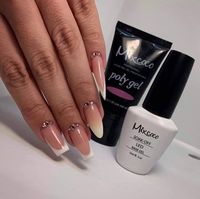 Vente chaude Gel Acrylique Extension Des Ongles Manucure Française Nail Art Gel Uv Gel Longue Durée 30ml 60ml En Gros