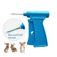 Microchip Reutilizable, Jeringa Inyectora, Pistola de Identificación Animal, Implante Indoloro, Aguja FDX-B, Microchip RFID para Caballos, Ganado, Perros y Gatos