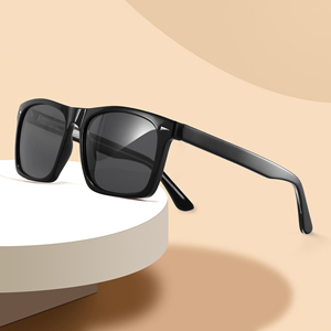 2025 nouveau classique Designer carré rétro lunettes de soleil Logo personnalisé cadre carré acétate lunettes de soleil UV400 verres polarisés lunettes de soleil - Product Image 5