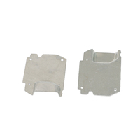 Composants de support électronique de précision en acier inoxydable et aluminium, fabriqués sur mesure par estampage et pliage de tôle