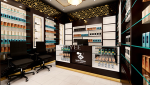 Tienda Muebles Tienda de cosméticos Decoración Perfume Estantes de exhibición Proveedores Perfume Tienda Decoración Perfume Mostrador Exhibición - Product Image 6