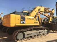 Excavatrice sur chenilles Komatsu PC270 d'occasion 2021, haute qualité, prix bas, moteur japonais d'origine, pompe, boîte de vitesses, PLC