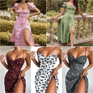 Ballots de vêtements d'occasion neufs et usagés, styles variés, pour femmes, en gros, pour revendeurs, incluant des robes décontractées - Product Image 2