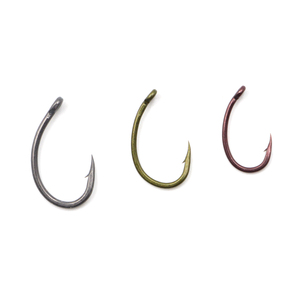 Hameçons de pêche à la carpe en acier au carbone