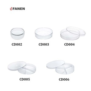 Fanen Lab Use Alta PS 60mm 90mm 150mm Não Compartimentado Plásticos <span class=keywords><strong>Petri</strong></span> Pratos Plásticos de Cultura de Células Bacterianas - Product Image 3