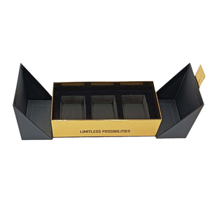 Custom Logo Printed Rigid Magnetic Gift <b>Box</b> with Double Door Opening - Product Image 5