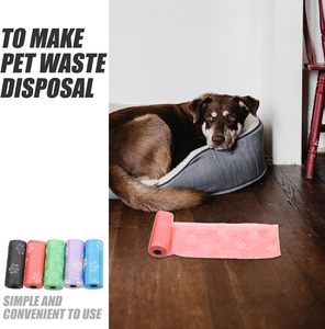 Sacs à déjections canines biodégradables personnalisés avec logo OEM, de haute qualité, écologiques, pour la vente en gros – Sacs à crottes pour chiots et animaux de compagnie, offre spéciale - Product Image 3