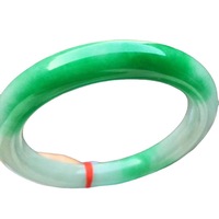 Bracelet en quartzite jade naturel vert cireux, motif floral flottant, pour femme, élégant, avec boîte cadeau, vente en gros