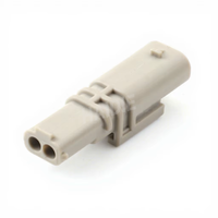 Connecteur mâle-femelle 2 broches Haidie 15532568/33301303 adapté au faisceau de câbles, prise de câblage électrique automobile
