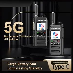 5GスマートフォンWokiTokiSimカードPoc双方向ラジオ20010005000KmグローバルGPSBT Wifi 4GLteトランシーバー