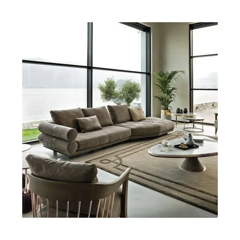 Bestes Liegesessel Sofa-Set aus Samtstoff Sofas De Salon Hochzeit intelligentes rundes arabisches neues Sofa zu verkaufen