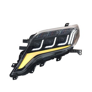 For 14-17 <b>Headlight</b> Assembly 12V <b>LED</b> Lens Daytime Running Lights Flowing Turn Signals 12V <b>LED</b> <b>Headlights</b> for for 14 - Product Image 3