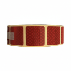 Cinta Reflectante Roja Certificada E11 de 5cm x 46m, Lámina Adhesiva Prismática para Advertencia en Camiones, Imprimible - Product Image 2