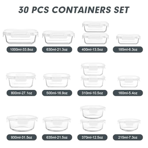 Brand New Kitchen <b>Containers</b> <b>Glass</b> Lunch Box <b>With</b> High Quality - Product Image 2
