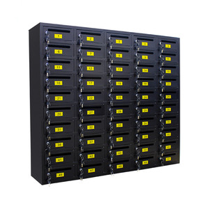 Smart Large Outdoor Parcel Delivery Box with Digital Lock Mailbox Garden Wall Mounted Steel Letter Box