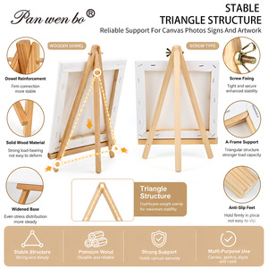 Juego <span class=keywords><strong>de</strong></span> 24 <span class=keywords><strong>Lienzos</strong></span> para Pintar <span class=keywords><strong>de</strong></span> 6x6 Pulgadas, <span class=keywords><strong>Lienzos</strong></span> Pequeños con Mini Caballete, Mini <span class=keywords><strong>Lienzos</strong></span> para Pintar con Acrílico, Óleo y Acuarela para Adultos - Product Image 4