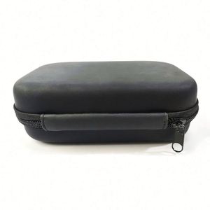 Étui de chargeur USB portable en cuir PU noir pour voiture, avec plateau rigide sans fil en EVA, idéal pour les voyages et étanche pour téléphones mobiles - Product Image 4