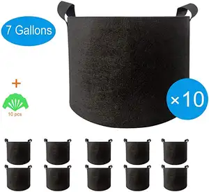 Sacs de culture en tissu géomantique, 7/10 gallons, 1/3/5/gallons, pour la plantation des <span class=keywords><strong>plantes</strong></span> - Product Image 6