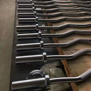 LongGlory haute qualité Gym Olymp Bar haltérophilie <span class=keywords><strong>barre</strong></span> d'haltères incurvée 1.2 mètres 1.5 mètres 1.8 mètres - Product Image 5