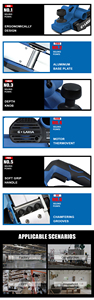 Pro 79201: 6.0 amp có dây 3-1/4 inch planer - Product Image 5