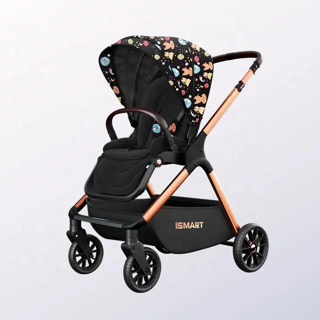 cheap price 4 in 1 pushchair baby walker strollers / luxury 3 in 1 prams sale / murah foldable baby strollers