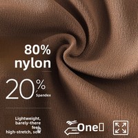Shorts de yoga taille haute pour femme en Spandex/Nylon à séchage rapide, couleur unie, anti-plis, élastiques, effet ventre plat et rehausseur de hanches, ODM XXL En stock