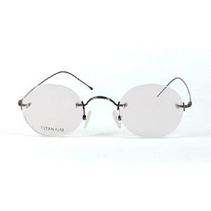 Lunettes Sunray Monture Sans Monture Myopie Lunettes Littéraire Rétro <span class=keywords><strong>Canada</strong></span> Elite Pure Titanium Anti <span class=keywords><strong>Blue</strong></span> <span class=keywords><strong>Light</strong></span> Lunettes - Product Image 2