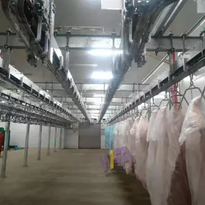 Best Quality Livestock Abattoir Pig Process Convey Rail Slaughter House Slaughtering Equipment