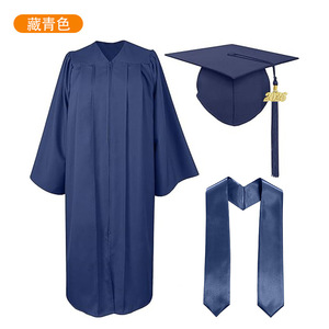 ชุดครุยสำเร็จการศึกษา Jing Zherui สีแดงเข้ม ปี 2026 พร้อมหมวกพู่ห้อยและผ้าคลุมไหล่ สำหรับนักศึกษามหาวิทยาลัย ผู้ใหญ่ ยูนิเซ็กซ์ ชุดนักเรียน - Product Image 4