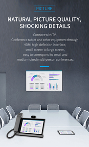 VOIP grand écran tactile Android 12 Gigabit Port réseau vidéo Téléphone IP Smart Video Office Conference 16 lignes <span class=keywords><strong>SIP</strong></span> Téléphone <span class=keywords><strong>SIP</strong></span> - Product Image 3