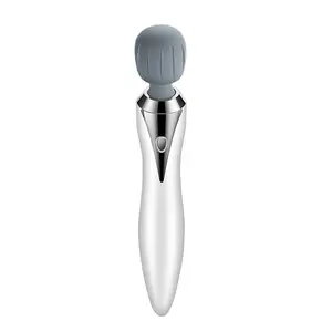 Hersteller Outlet persönliche Mini-Massage Hammer Stick Hand vibrator Körper massage gerät Zauberstab mit Aufsätzen