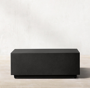 Hot Selling <b>Black</b> Metal Coffee <b>Table</b> Modern Design Aluminum <b>Side</b> <b>Table</b> for Dining Living Room Courtyard Hospital Use-for Hotels - Product Image 1