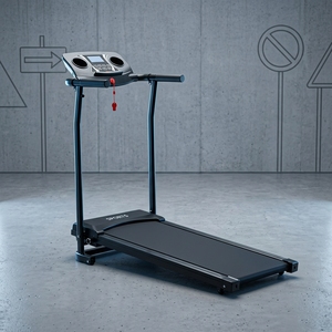 Cintas de correr plegables 2 en 1 para el hogar, oficina pequeña, portátiles, compactas, debajo del escritorio, con pantalla LED - Product Image 1