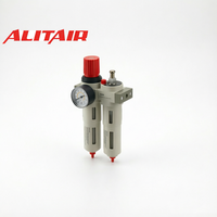 Combinaisons FRL ALITAIR Série OU : Filtre, Régulateur et Lubrificateur pour Compresseur d'Air et Suspension Pneumatique