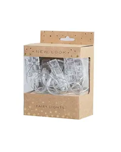 Weihnachts baum dekoration Lichterketten Verpackungs boxen Umwelt freundliche natürliche braune Kraft papier boxen