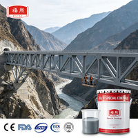 Revêtement liquide époxy industriel à haute teneur en zinc, forte résistance pour la préparation antirouille des grandes structures en acier de ponts