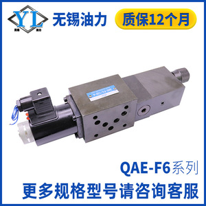 วาล์วโซลินอยด์ไฮดรอลิก QAE-F6/10D-A 24V ควบคุมการไหลสำหรับระบบไฮดรอลิก เครื่องจักรอุตสาหกรรม - Product Image 3
